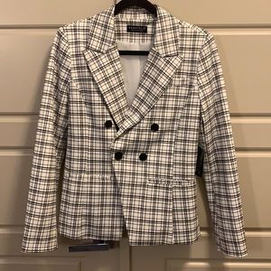 Black and white checkered Blazer!